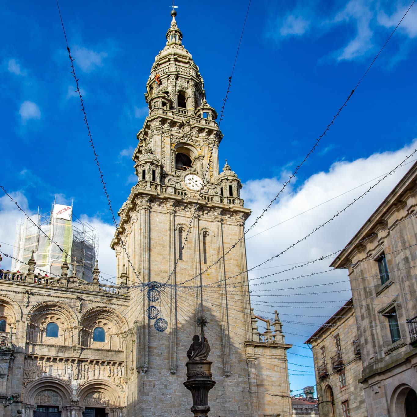 サンティアゴ・デ・コンポステーラの街並み