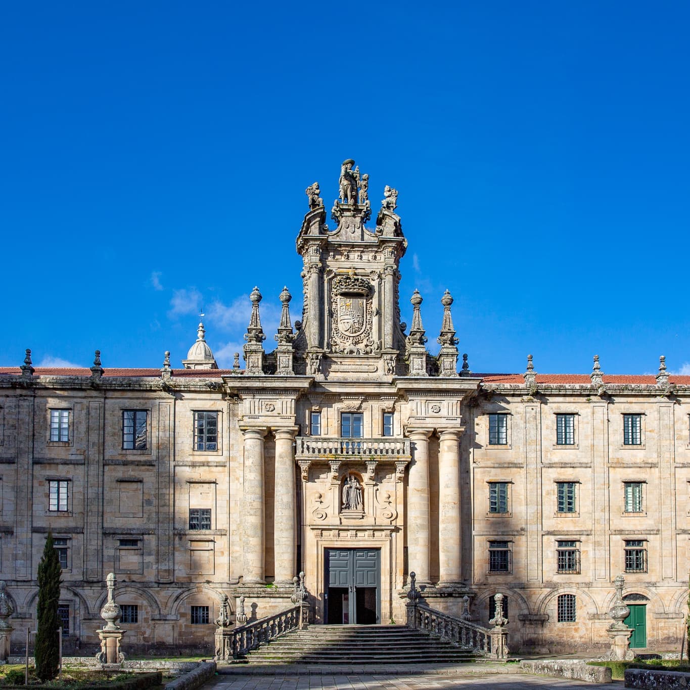 サンティアゴ・デ・コンポステーラの街並み