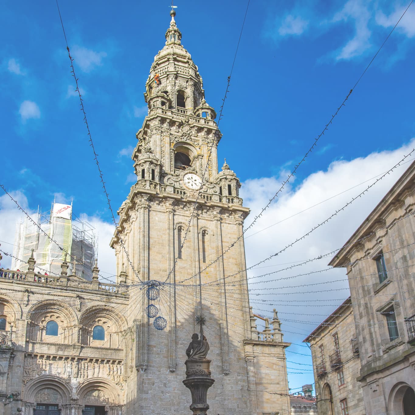 サンティアゴ・デ・コンポステーラの街並み
