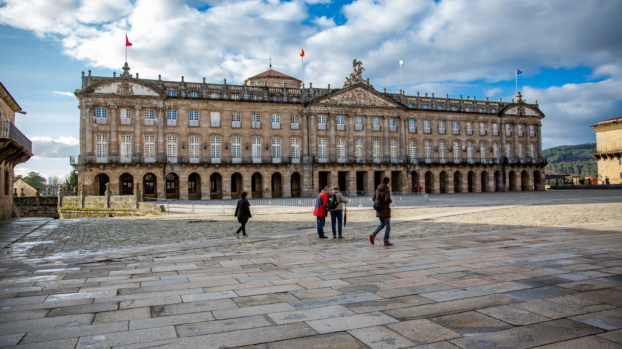 サンティアゴデコンポステーラ広場