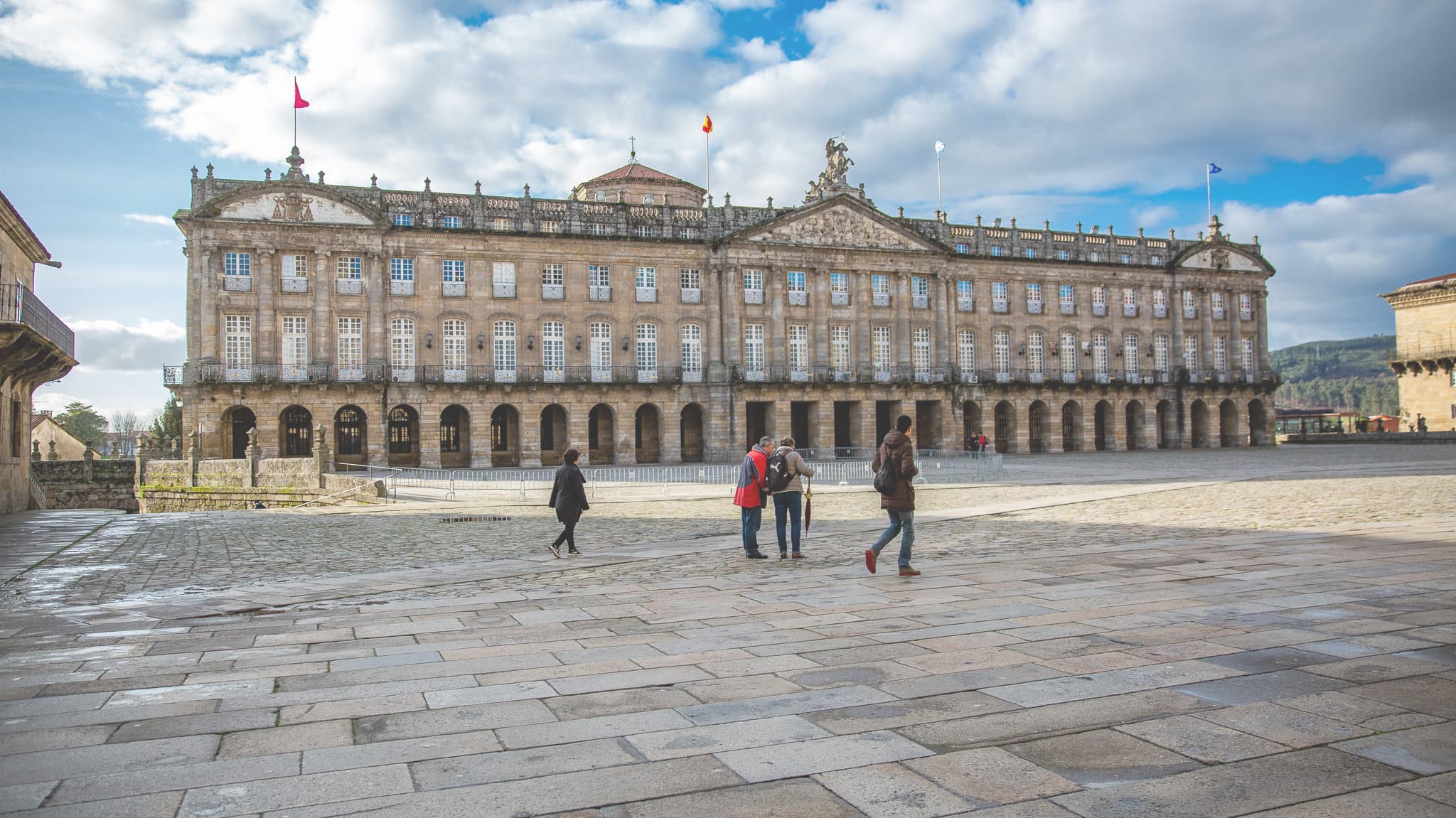 サンティアゴデコンポステーラ広場