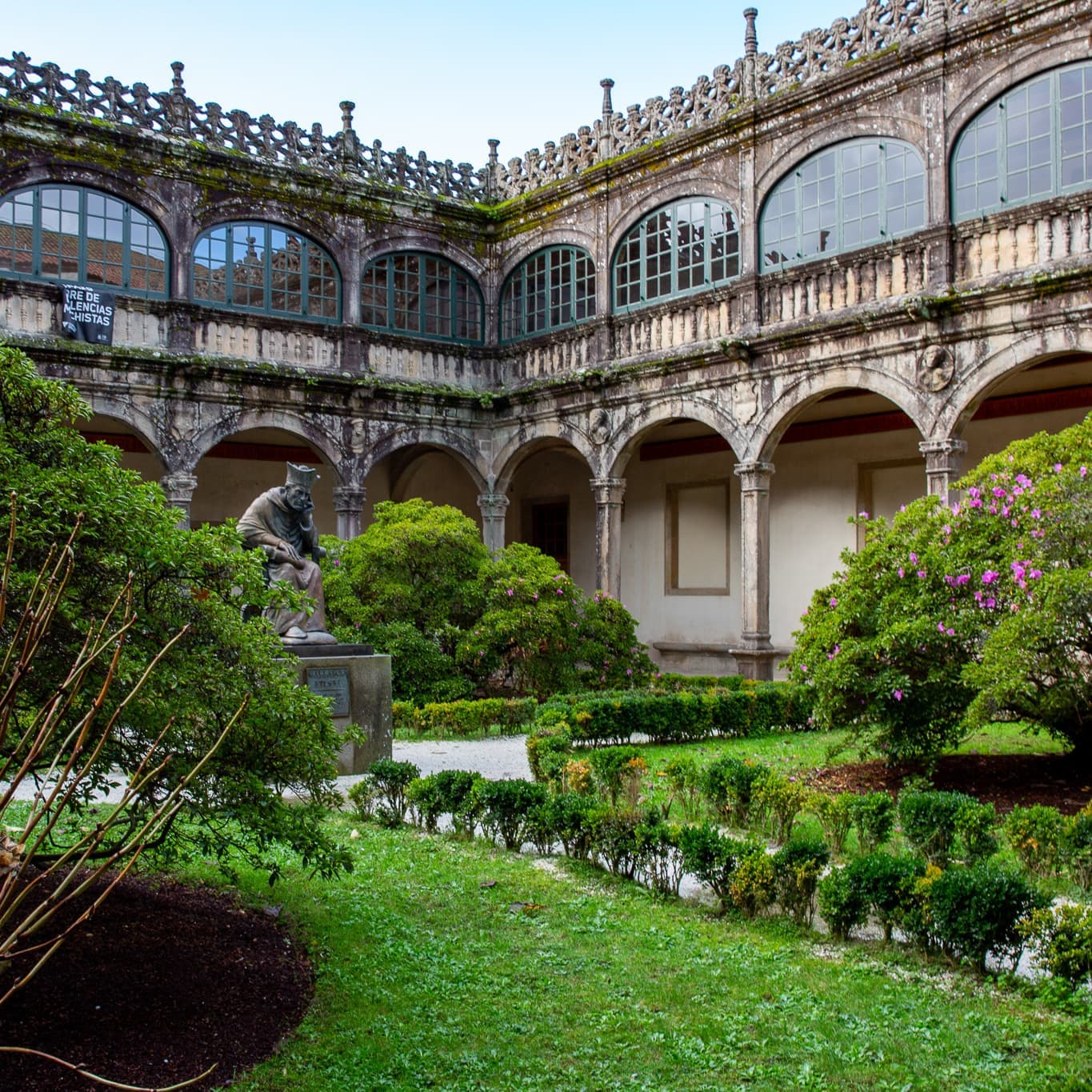 サンティアゴ・デ・コンポステーラの街並み