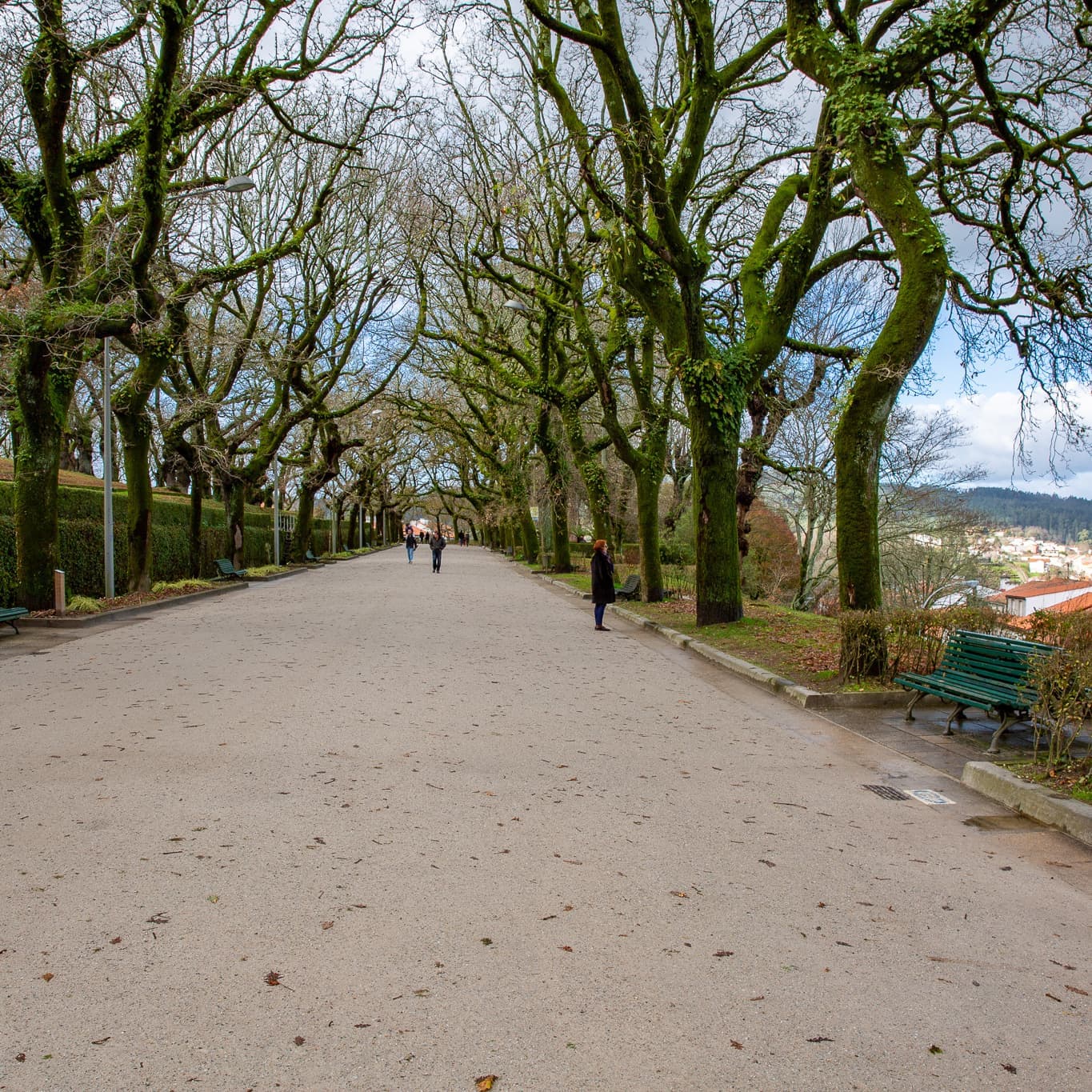 サンティアゴ・デ・コンポステーラの街並み