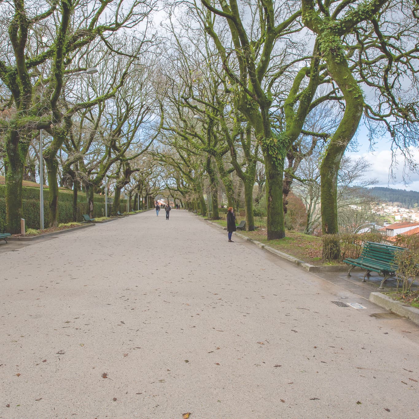 サンティアゴ・デ・コンポステーラの街並み
