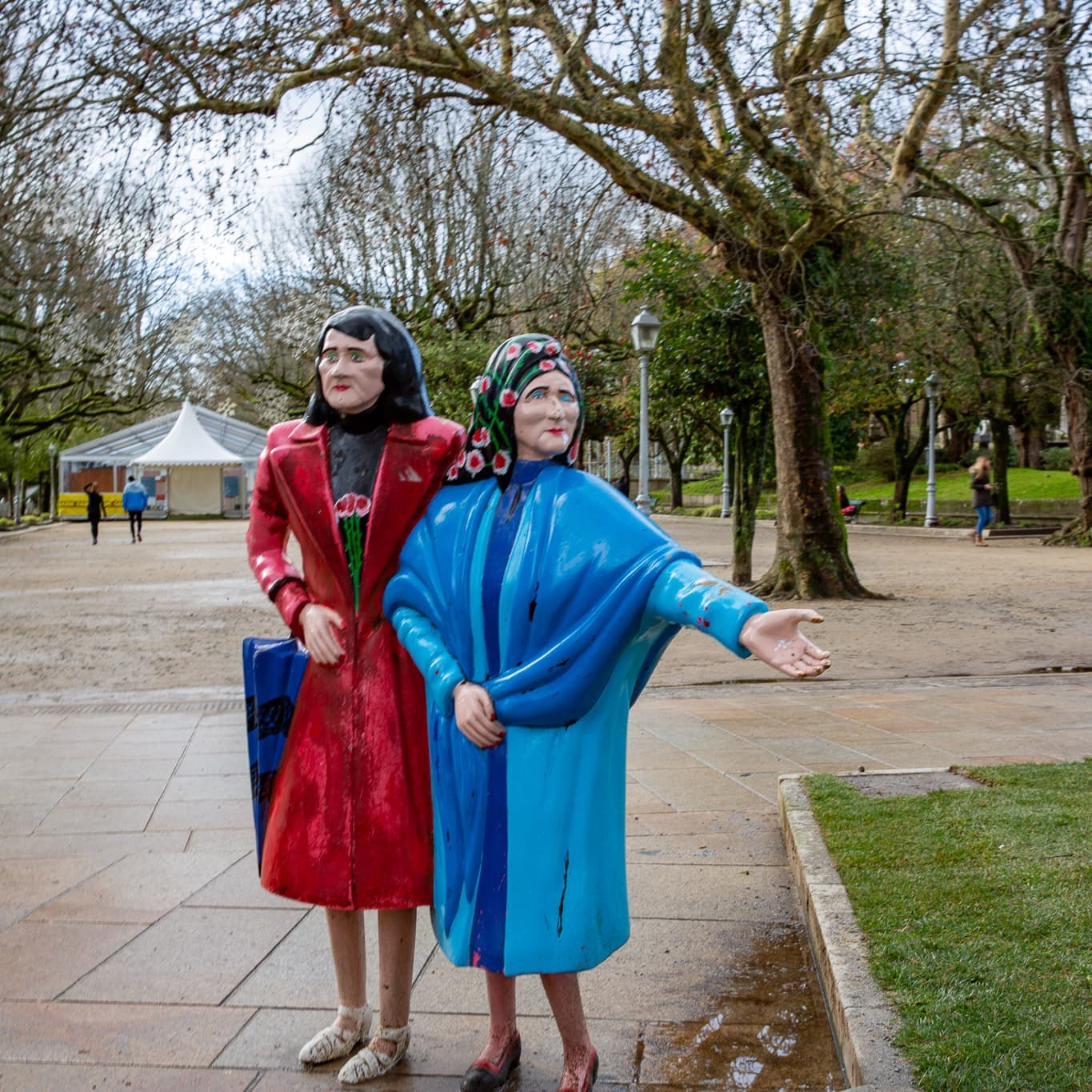 サンティアゴ・デ・コンポステーラの街並み