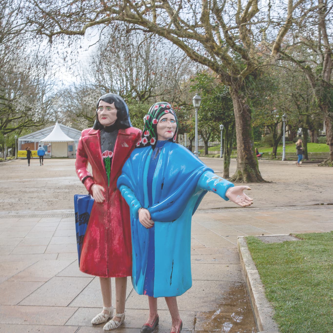 サンティアゴ・デ・コンポステーラの街並み